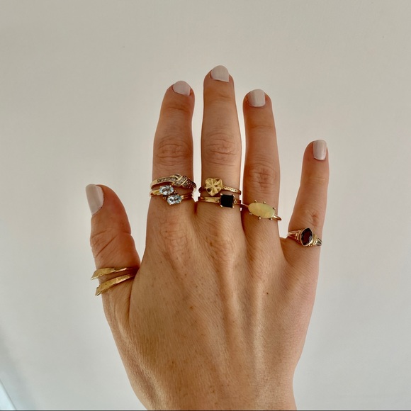 ✨VINTAGE✨RINGS✨‎ Authentic Stones ✨ From My Private Collection ✨ - Picture 8 of 9